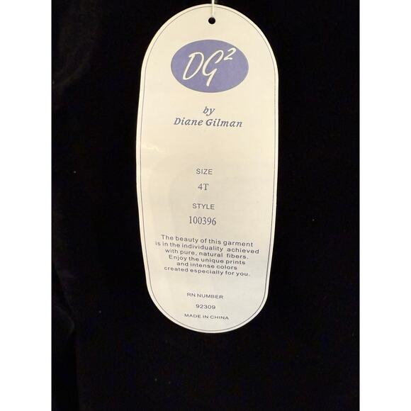 NWT DG Diane Gilman 4 Tall Black Velvet Straight Leg Trouser Pants Jeans Holiday - Picture 4 of 7